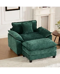 Streamdale Furniture Cloud Couch: Ultimate Comfort Chenille Sofa, Ergonomic & Modular Design