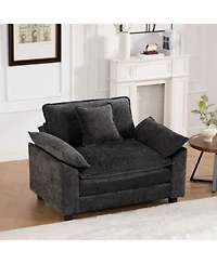 Streamdale Furniture Cloud Couch: Ultimate Comfort Chenille Sofa, Ergonomic & Modular Design