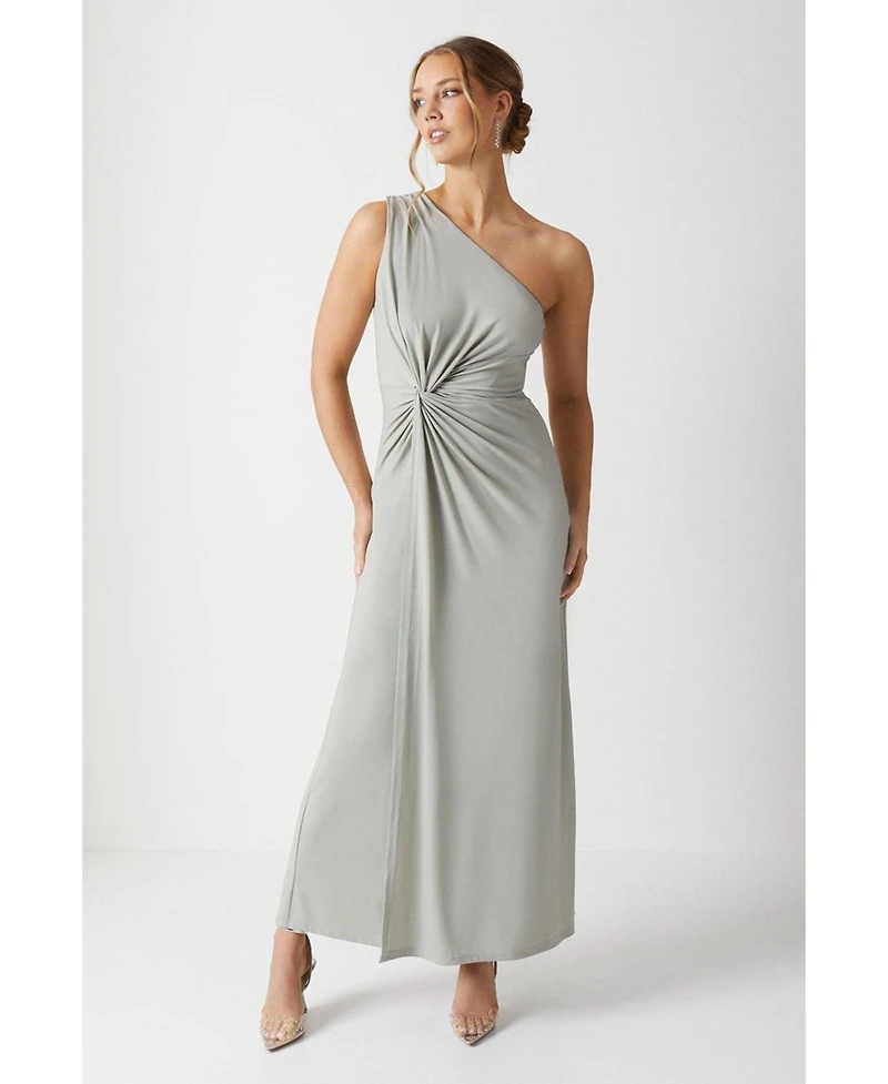 Coast Women's Twist One Shoulder Jersey Dress