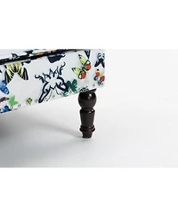 Streamdale Upholstered Chair with Linen Fabric and Nailhead Trim