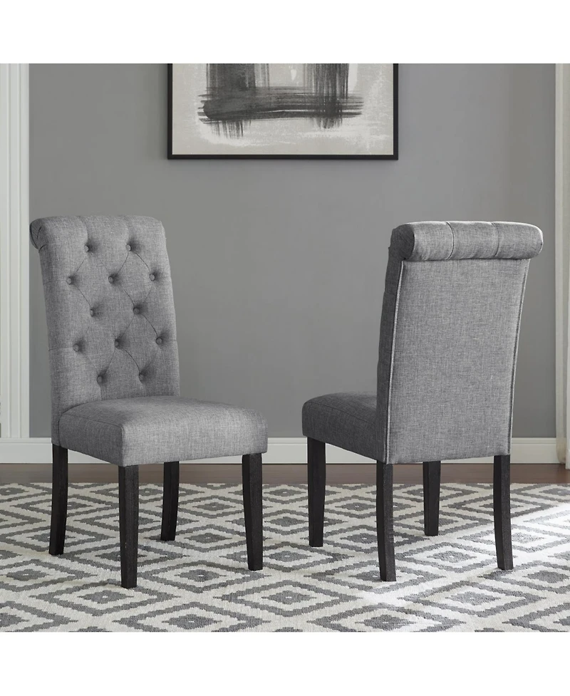 Streamdale 5-Piece Dining Set, Hairpin Dining Table with 4 Chairs, 4 Color Options