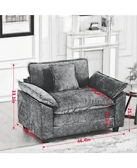 Streamdale Furniture Cloud Couch: Ultimate Comfort Chenille Sofa