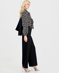 Tahari Asl Petite Wide-Leg Pants