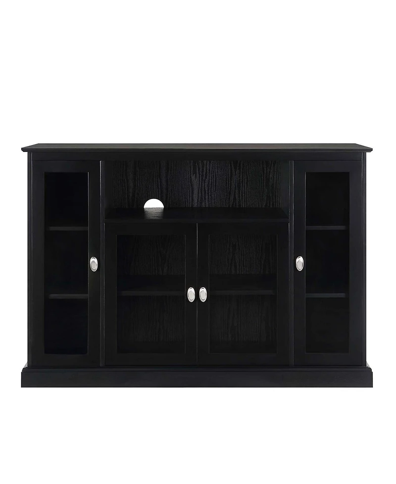 Convenience Concepts 52" Highboy Glass Storage Tv Stand