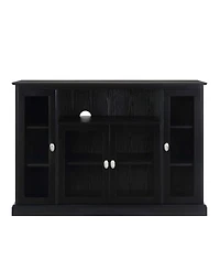 Convenience Concepts 52" Highboy Glass Storage Tv Stand