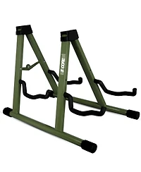 5 Core Double Guitar Stand Floor Adjustable A Frame Folding Acoustic Electric Guitars Holder Stands Gss 2N1 Pgr