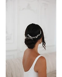 Untamed Petals Harlow Pearl and Crystal Hair Vine