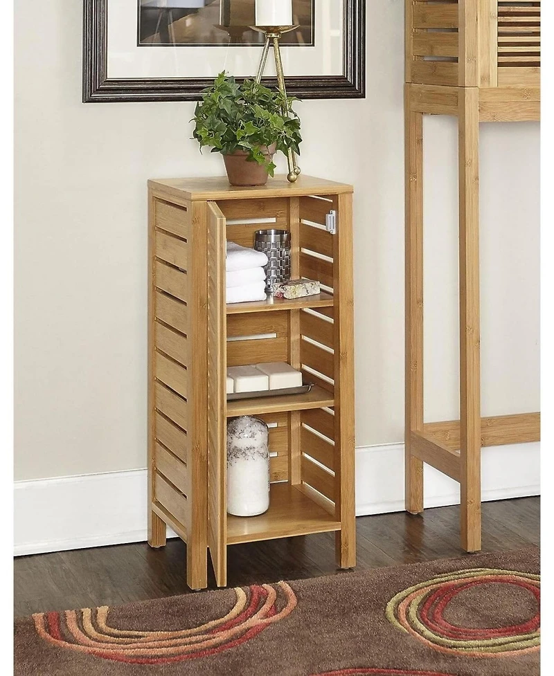 Linon Bracken One Door Floor Cabinet