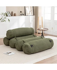 Streamdale Furniture Streamdale Adjustable Floor Sofa with Straps for Versatile Configurations