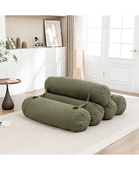 Streamdale Furniture Streamdale Adjustable Floor Sofa with Straps for Versatile Configurations