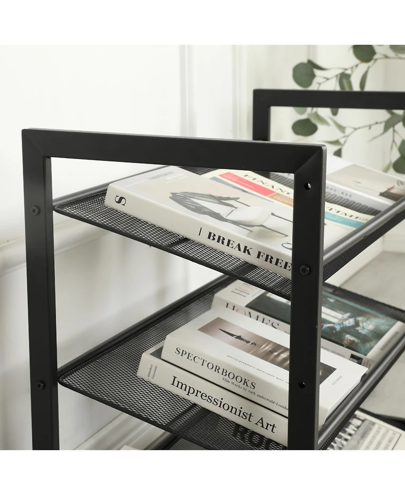 Streamdale Furniture 3-Tier Adjustable Shoe Rack Organizer for Entryway