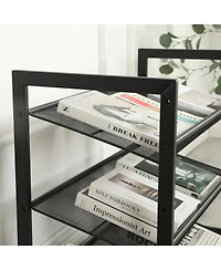 Streamdale Furniture 3-Tier Adjustable Shoe Rack Organizer for Entryway