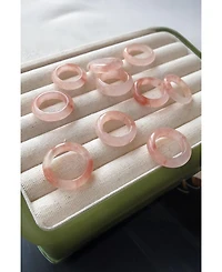 seree Monet — Jade & baroque pearl adjustable ring