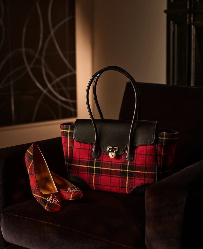 Lauren Ralph Lauren Tanner Small Satchel Bag