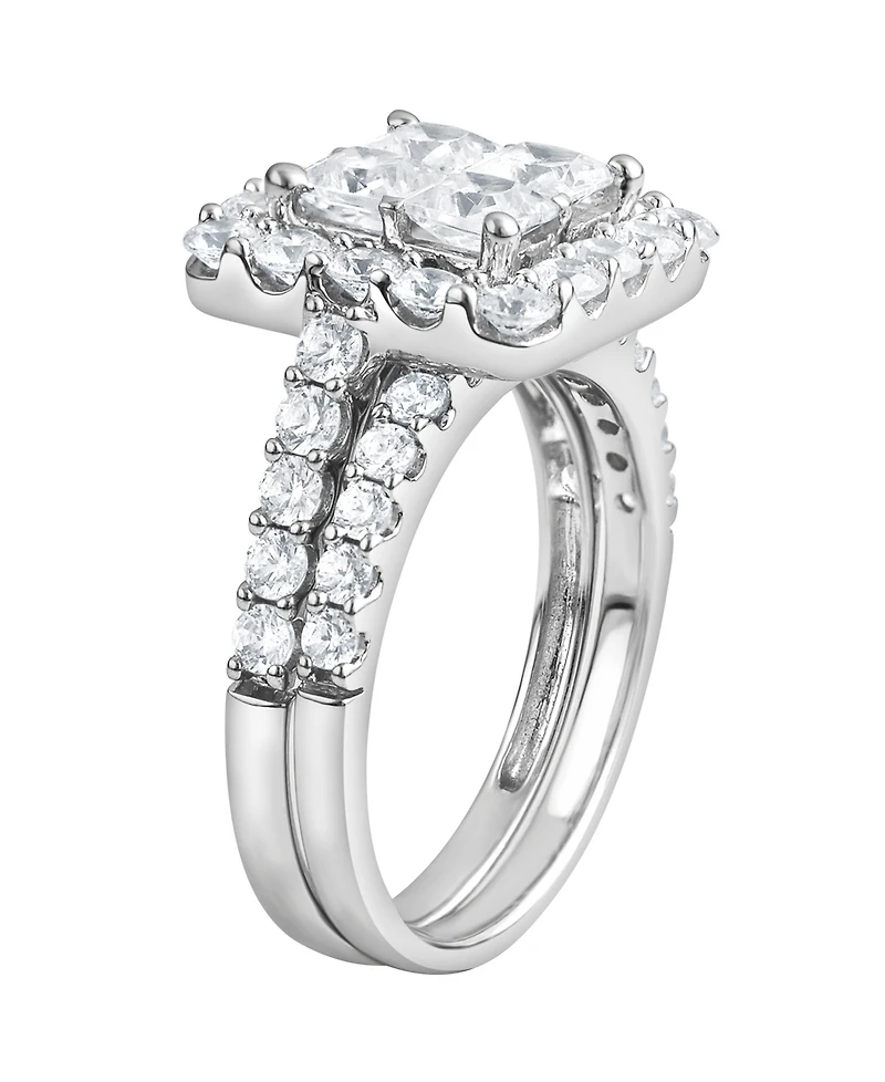 Macy's Diamond Ring (3 ct. t.w.) in 10k White Gold