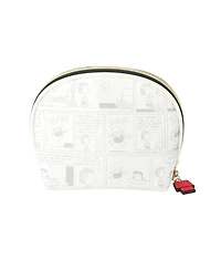 Peanuts Snoopy Cosmetic Bag Set, Zip Pouch, Comic Print
