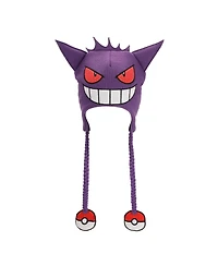 Pokemon Men's Gengar Purple Laplander Knit Cap