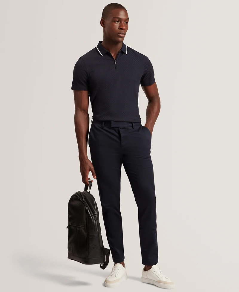 Ted Baker Men's Cophen Short-Sleeve T-Stitch Polo Shirt