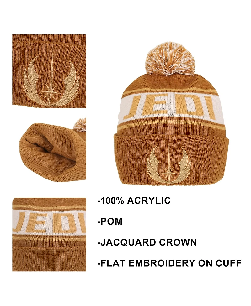 Star Wars Men's Jedi Order Brown Cuff Beanie