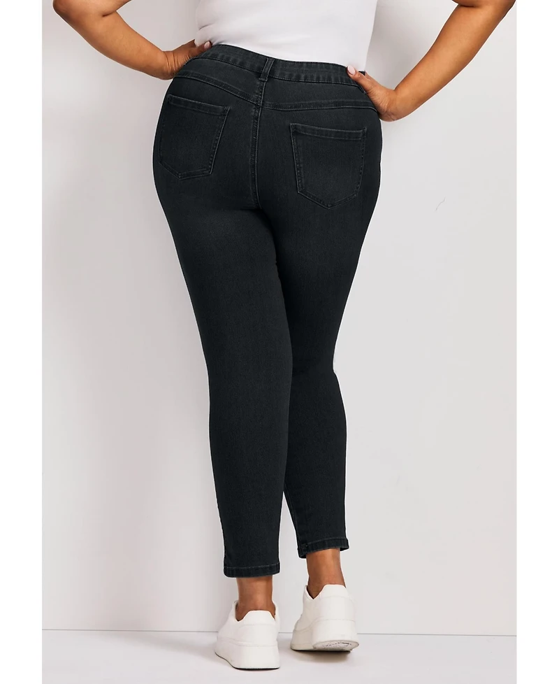 Avenue Women's Plus Butter Denim Skinny Jean