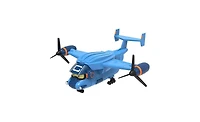 Robocar Poli Carey Carrier Transport Plane Toy – Sound & Light Airplane with Storage for up to 2 Die-Cast Cars | Fun Gift for Kids Ages 3+