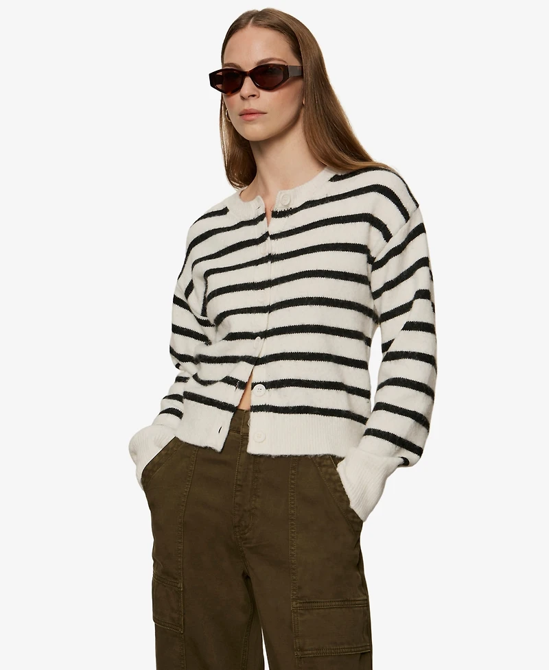 Sanctuary Women's Must-Have Button-Front Cardigan