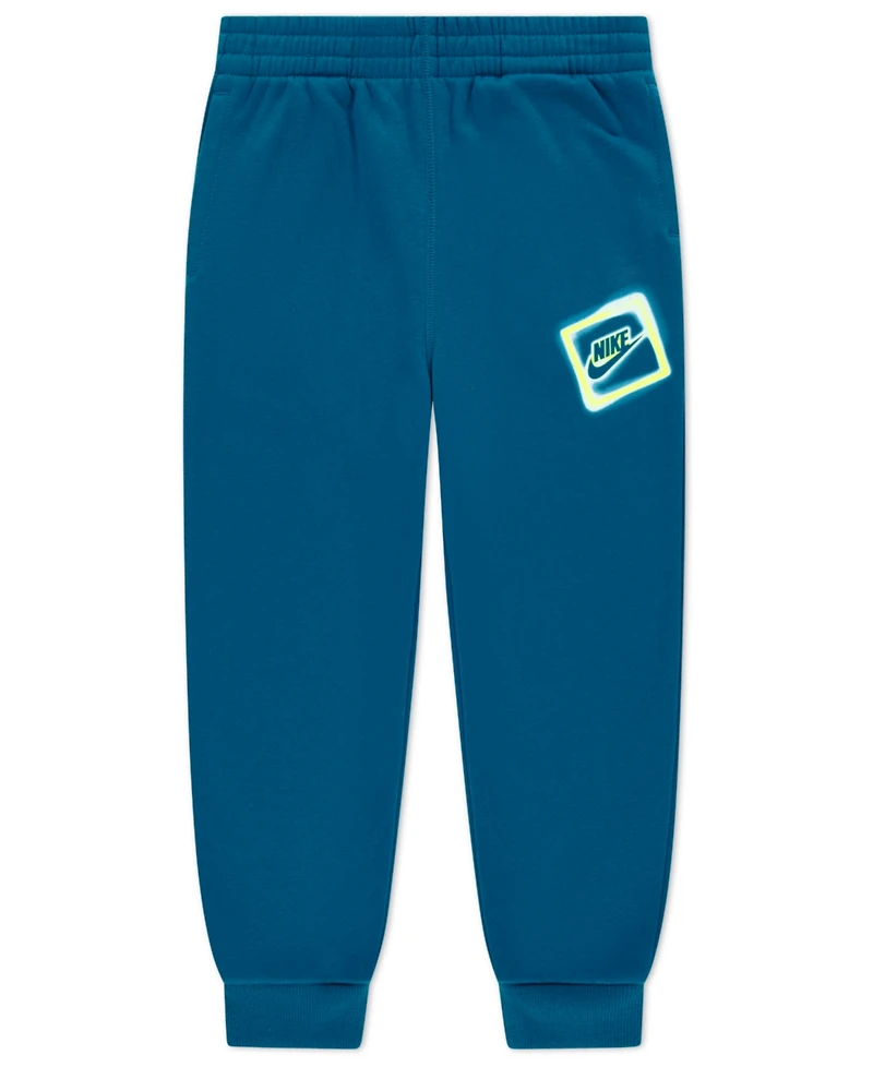 Nike Boys' 4-7 Glow with Me Fleece Pull-On Pants