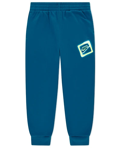 Nike Boys' 4-7 Glow with Me Fleece Pull-On Pants