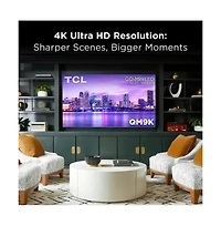 Tcl 85" 4K Uhd Qd Mini Led Qled Smart Google Tv 144Hz High Brightness Smart Tv