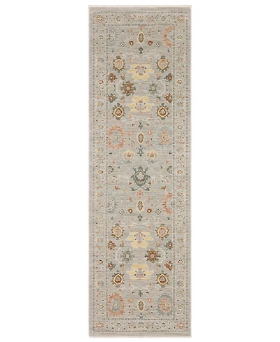 Oriental Weavers Keaton KEA03 2'3"x7'6" Runner Area Rug