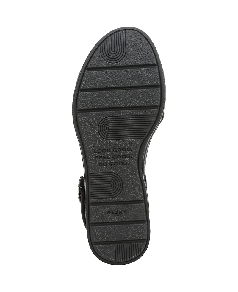 Dr. Scholl's Women's Time Off Sky Sport Wedge Sandals