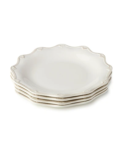 Certified International Heritage Scroll Dinner Plates, Set of 4, Service For 4