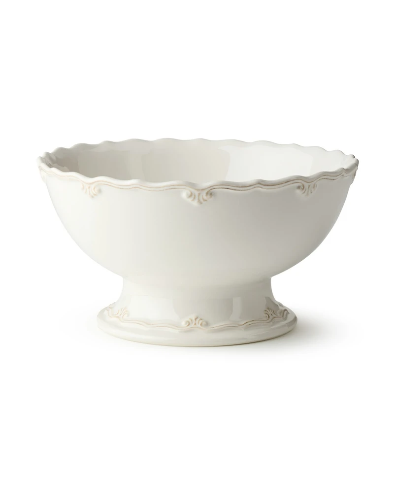 Certified International Heritage Scroll Footed Deep Bowl
