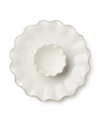 Certified International Heritage 2-Pc. Chip and Dip Bowl Set