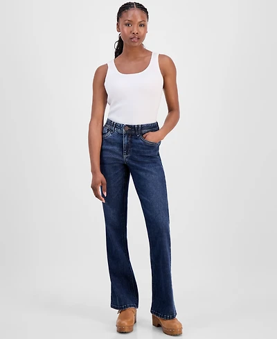 Democracy Petite "Ab"solution Luxe Touch Itty Bitty Bootcut Jeans