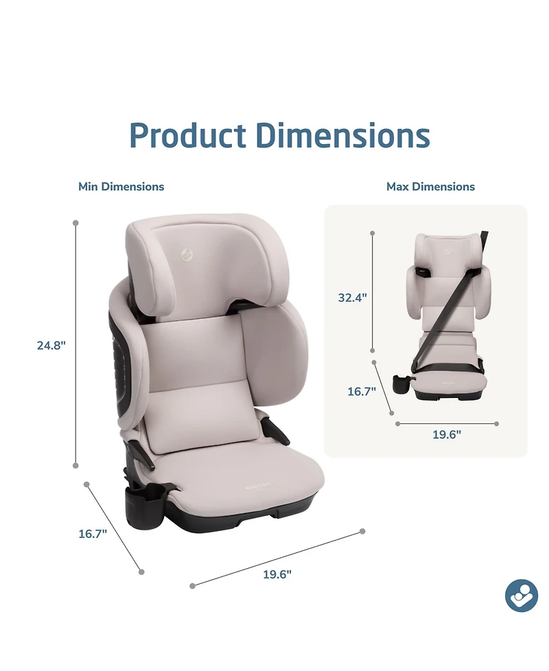 Maxi-Cosi Tanza Baby and Toddler Belt-Positioning Booster Car Seat