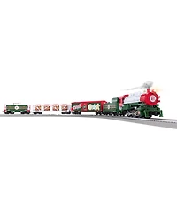 Lionel Peppermint Railroad Christmas Freight LionChief Electric O Gauge Bluetooth 5.0 Train Set
