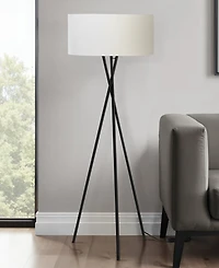 Monarch Specialties Lighting 62" Metal Tripod Floor Lamp