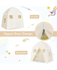 Skonyon Portable Indoor Kids Play Castle Tent