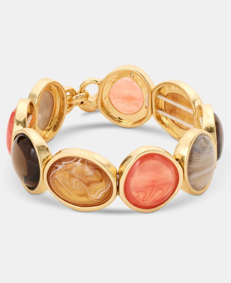 Style & Co Multicolor Stone Stretch Bracelet, Macy's Exclusive