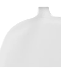 Outdoor Modern Stackable Patio Dining Armchairs (Set of 2)