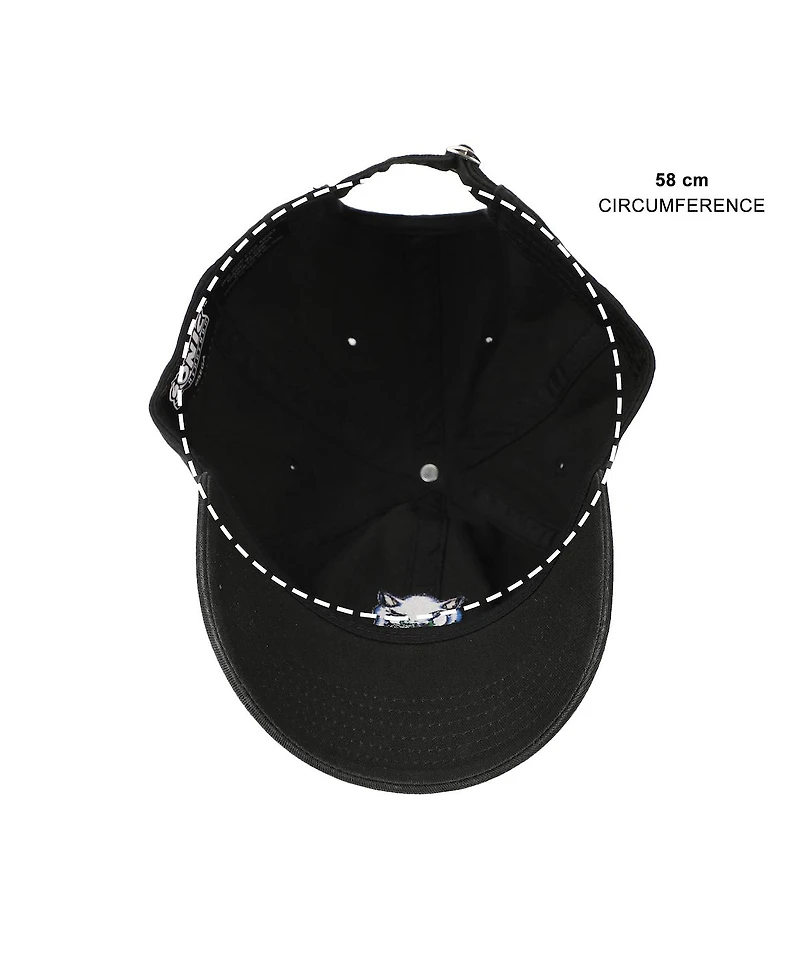 Sonic the Hedgehog Men's Smiling Sonic Black Unstructured Baseball Cap
