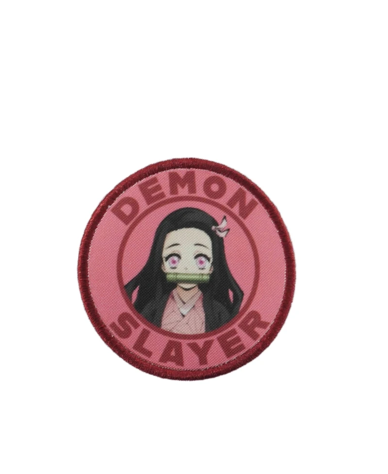 Demon Slayer Logo Cotton Canvas Women's Pink Mini Backpack