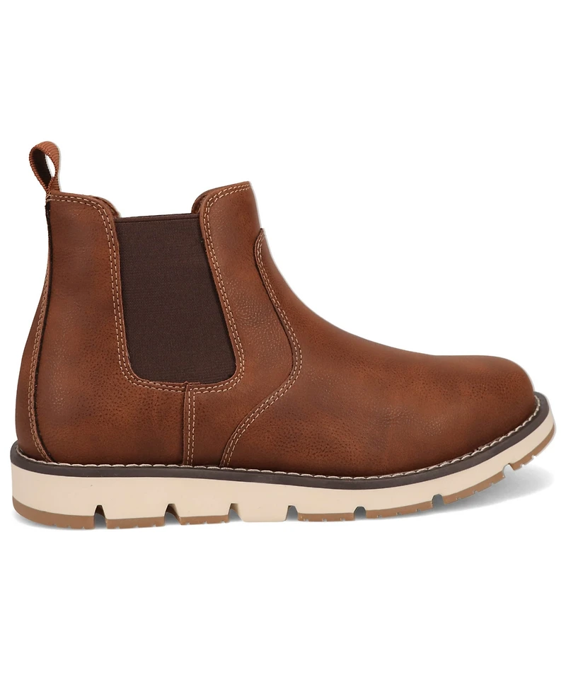 Dockers Men's Dylan Rugged Casual Chelsea Slip-On Boots