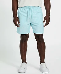 Guess Men's Regular-Fit Fletcher Linen Drawstring Shorts