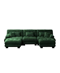 Streamdale Luxury Modular Sectional Sofa Couch - Oversized U Shaped Cloud Couch