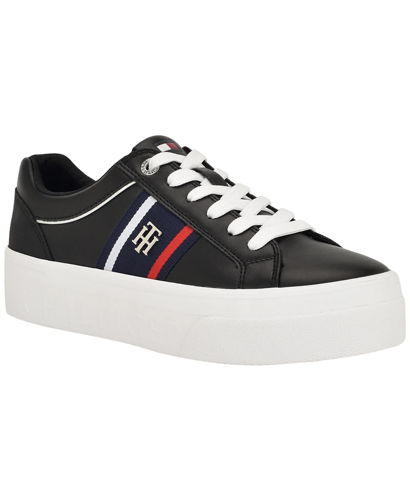 Tommy Hilfiger Women's Badria Logo Platform Sneakers