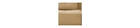 Streamdale Furniture Streamdale Camel Modern Modular Corduroy Sectional Sofa, 4-Seater Couch with Deep Seat