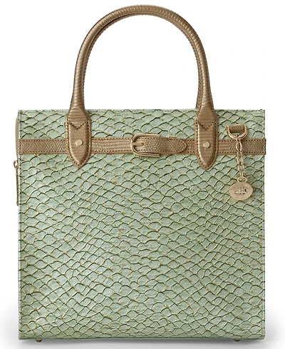 Brahmin Women's Caroline Leather Small Satchel Bag