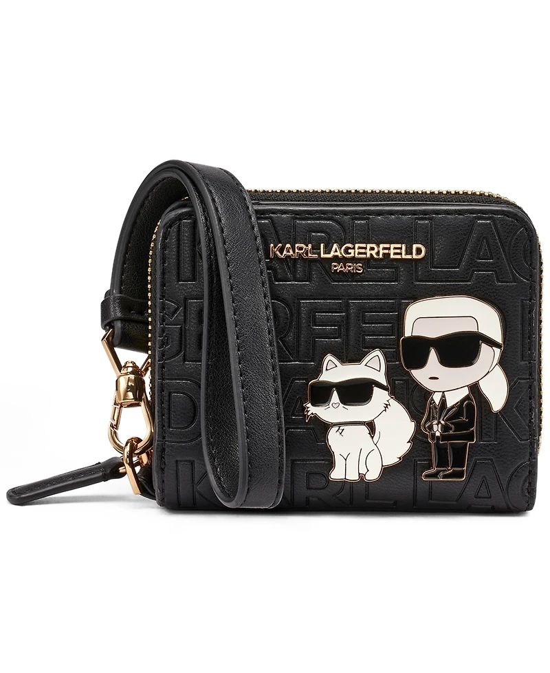 Karl Lagerfeld Paris Meribel Top Zip Wallet